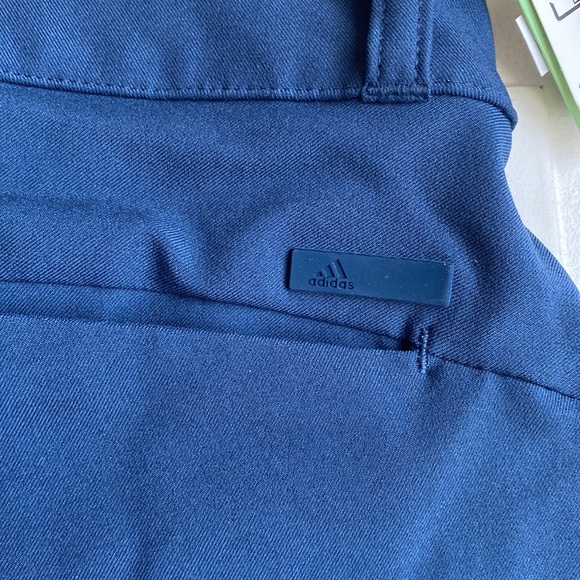 NWT Adidas Primegreen 5" Performance Golf Shorts Navy Size 2 - Picture 8 of 8